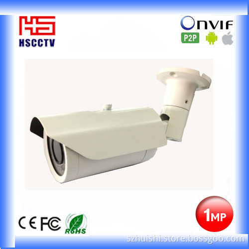 1/4" CMOS 1MP IP Camera with 720p High Definition